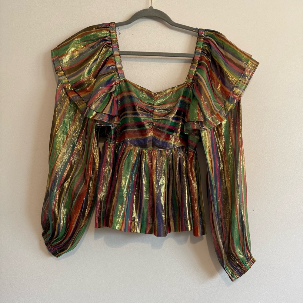 Emily McCarthy Gigi top xxs tinsel